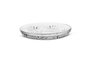 Hermia Juego de Platos para Postres DT1088GCL de Vidrio Transparente (6 piezas) de 19 cm